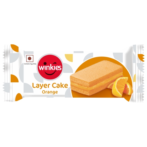 WINKIES LAYER CAKE ORANGE - 17 GM